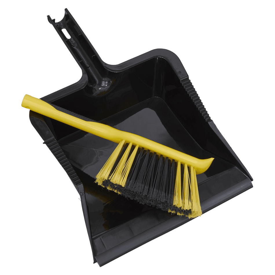 Sealey Bulldozer Yard Dustpan & Brush Set Model No.-BM04HX