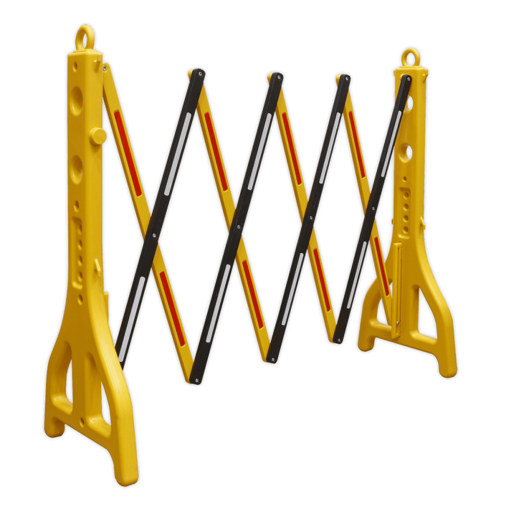 Sealey Plastic Folding Barrier 2500mm Model No.-PFB2500