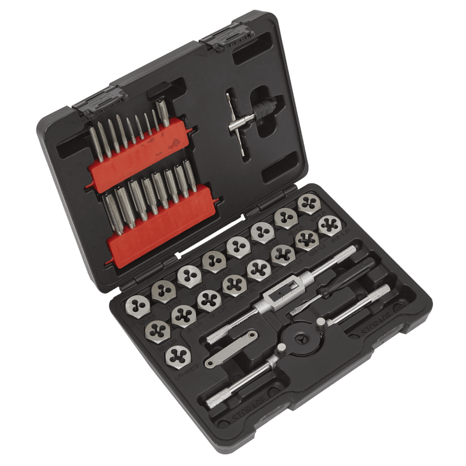 Sealey Tap & Hex Die Set 39pc Model No.-AK3039HM