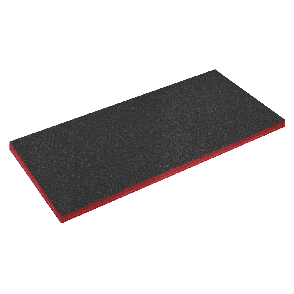 Sealey Easy Peel Shadow Foam Red/Black 1200 x 550 x 50mm Model No.-SF50R