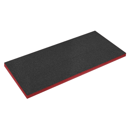 Sealey Easy Peel Shadow Foam Red/Black 1200 x 550 x 50mm Model No.-SF50R