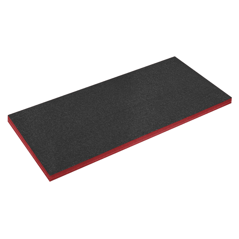 Sealey Easy Peel Shadow Foam Red/Black 1200 x 550 x 50mm Model No.-SF50R