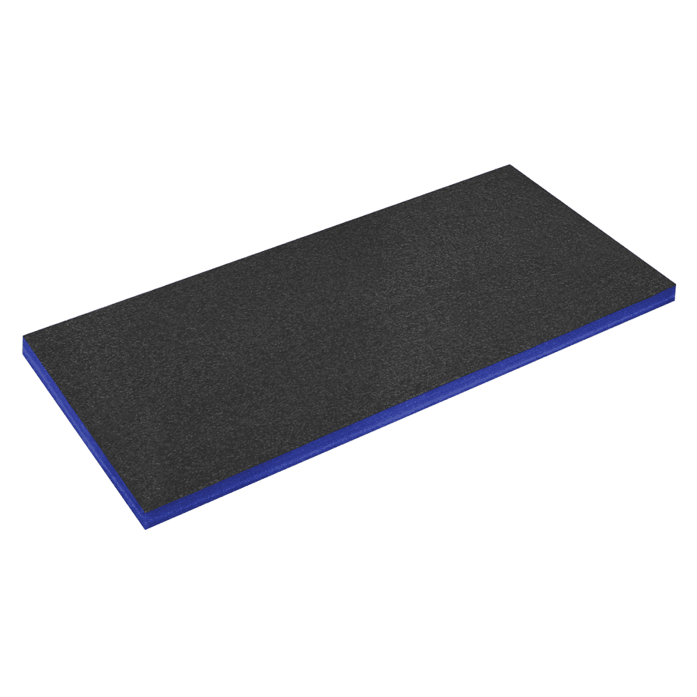 Sealey Easy Peel Shadow Foam Blue/Black 1200 x 550 x 50mm Model No.-SF50B