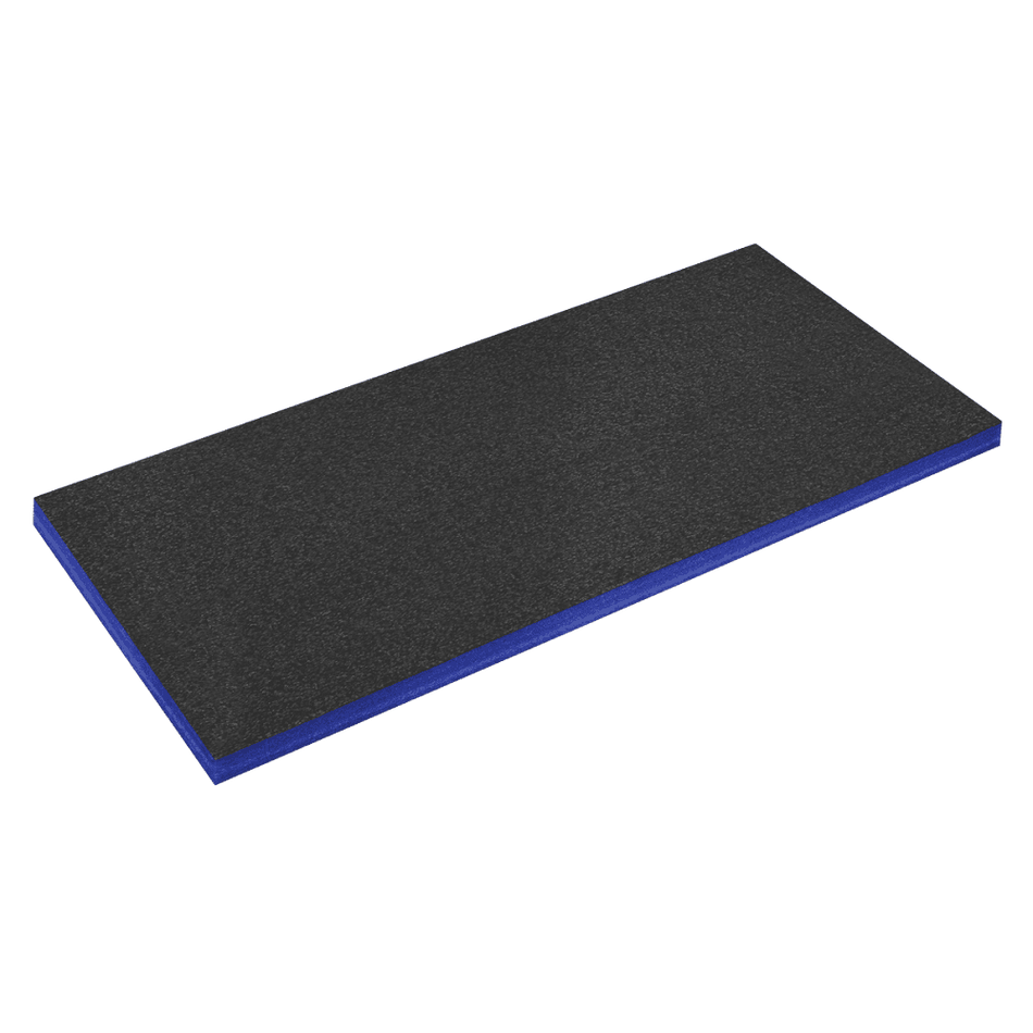Sealey Easy Peel Shadow Foam Blue/Black 1200 x 550 x 50mm Model No.-SF50B