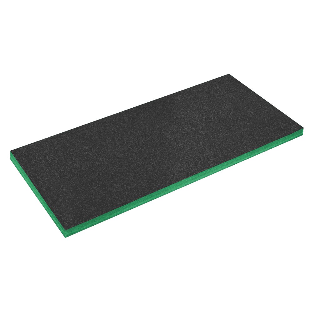 Sealey Easy Peel Shadow Foam Green/Black 1200 x 550 x 50mm Model No.-SF50G
