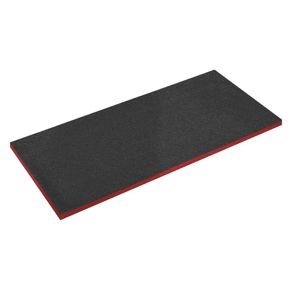 Sealey Easy Peel Shadow Foam Red/Black 1200 x 550 x 30mm Model No.-SF30R