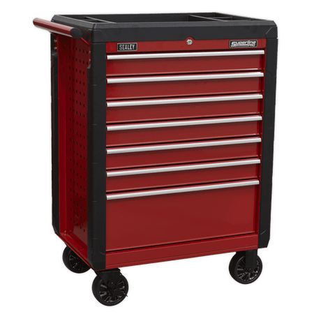 Sealey Superline PRO® Rollcab 7 Drawer - Red Model No.-AP3407