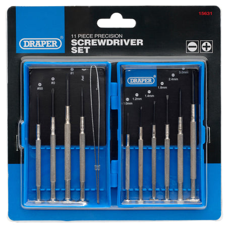 DRAPER Precision Screwdriver Set (11 piece)