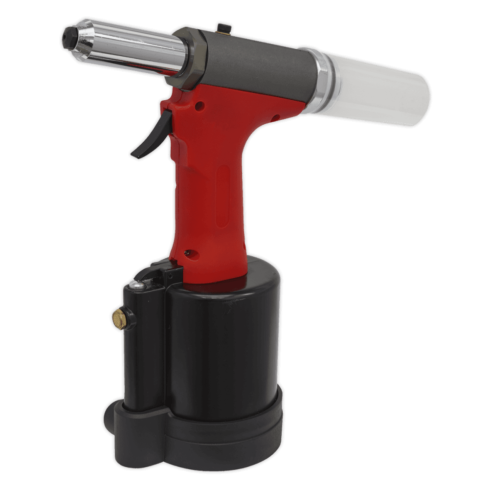 Sealey Air Riveter 1/4" Steel Aluminium & Stainless Steel Rivets Model No- GSA314