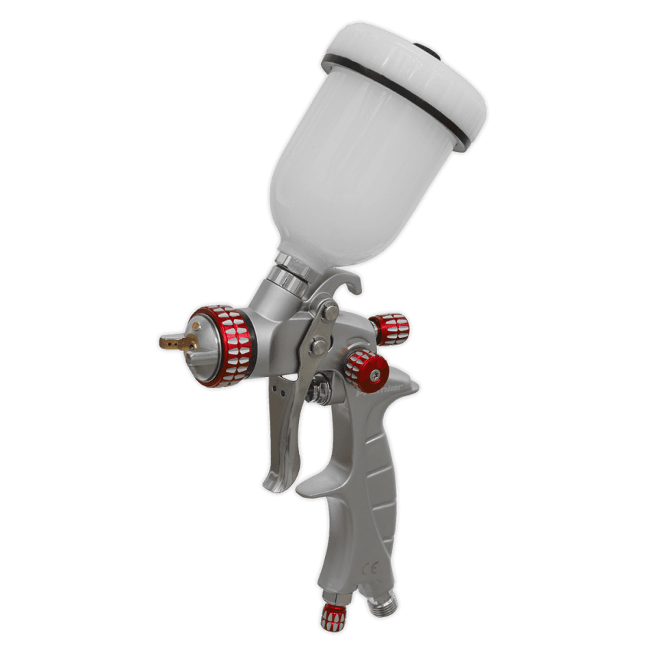 Sealey HVLP Gravity Feed Touch-Up Spray Gun 1mm Set-Up Model No- HVLP04