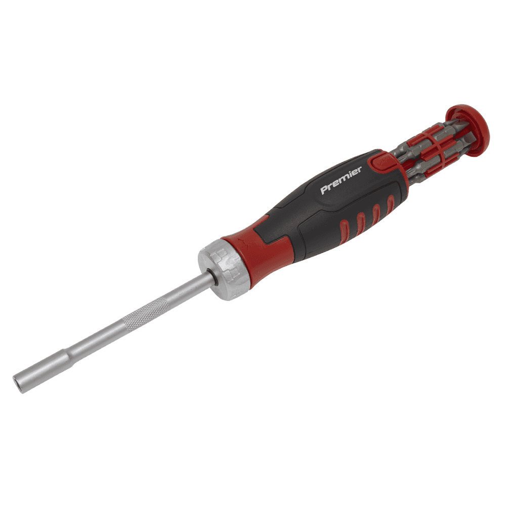 Sealey Ratchet Screwdriver Set 12pc Model No- AK64909