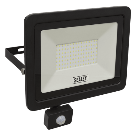 Sealey Extra Slim Floodlight with PIR Sensor 100W SMD LED Model No- LED115PIR