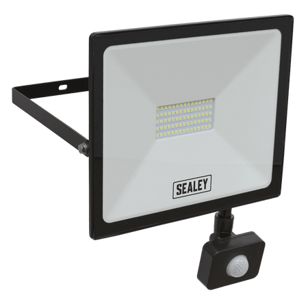 Sealey Extra Slim Floodlight with PIR Sensor 50W SMD LED Model No- LED113PIR