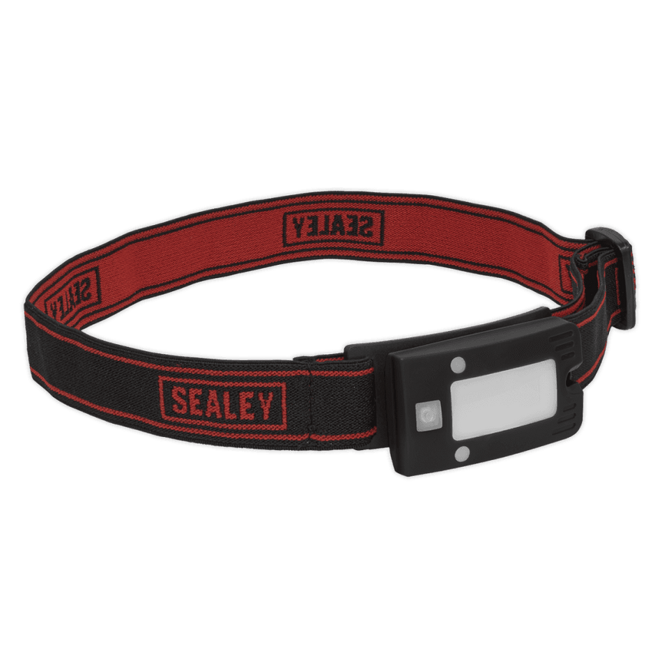 Sealey Rechargeable Head Torch 2W COB LED Auto Sensor Black Model No- LED360HT