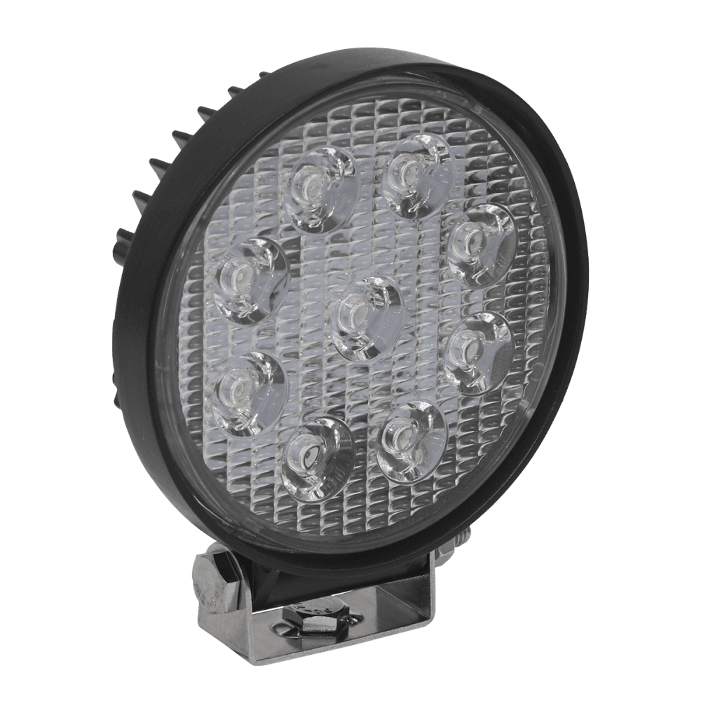 Sealey Round Worklight with Adjustable Bracket 27W SMD LED Model No- LED3R
