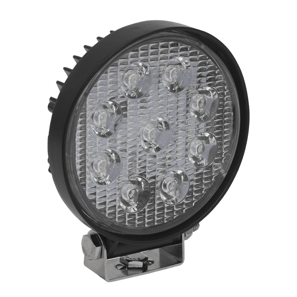Sealey Round Worklight with Adjustable Bracket 27W SMD LED Model No- LED3R