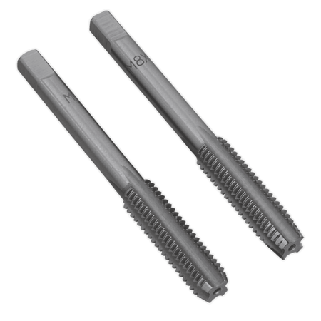 Sealey Tap Set 2pc (Taper & Plug) M8 x 1.25mm Model No- TSM8