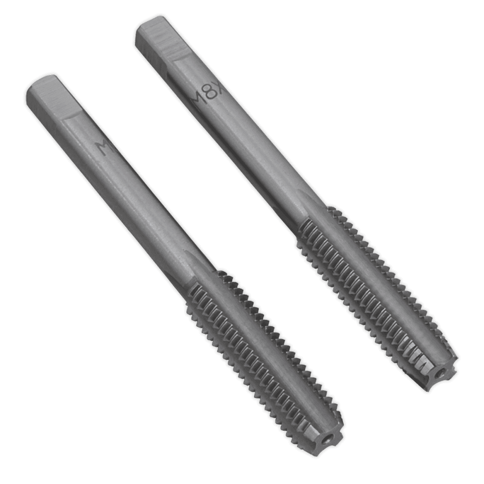 Sealey Tap Set 2pc (Taper & Plug) M8 x 1.25mm Model No- TSM8