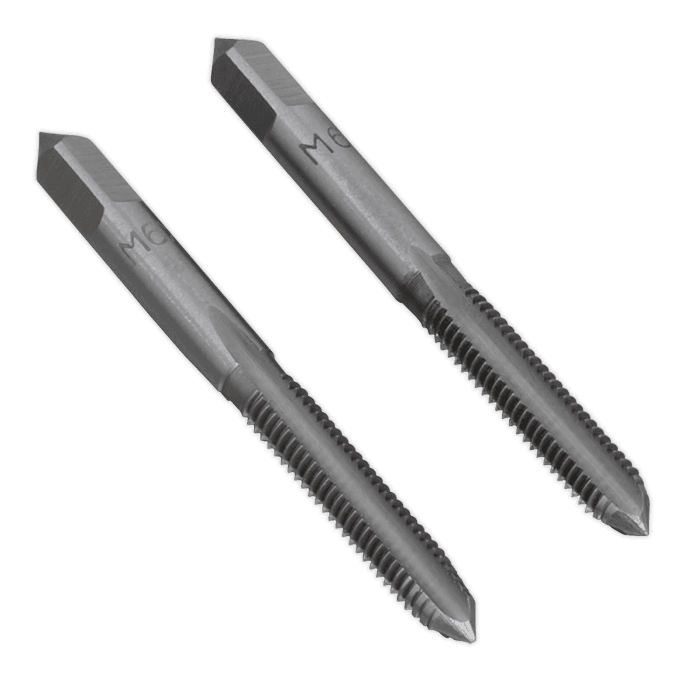 Sealey Tap Set 2pc (Taper & Plug) M6 x 1mm Model No- TSM6