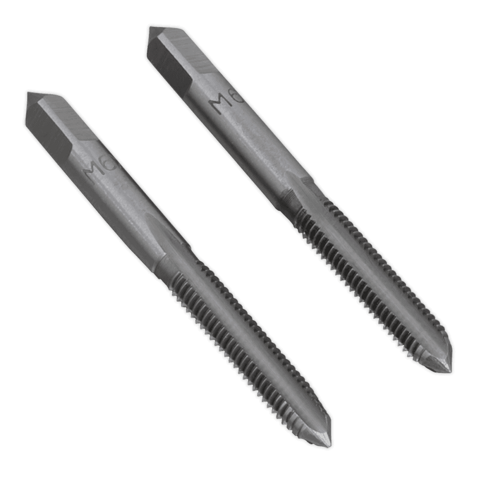 Sealey Tap Set 2pc (Taper & Plug) M6 x 1mm Model No- TSM6