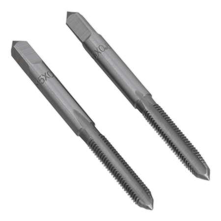 Sealey Tap Set 2pc (Taper & Plug) M5 x 0.8mm Model No- TSM5