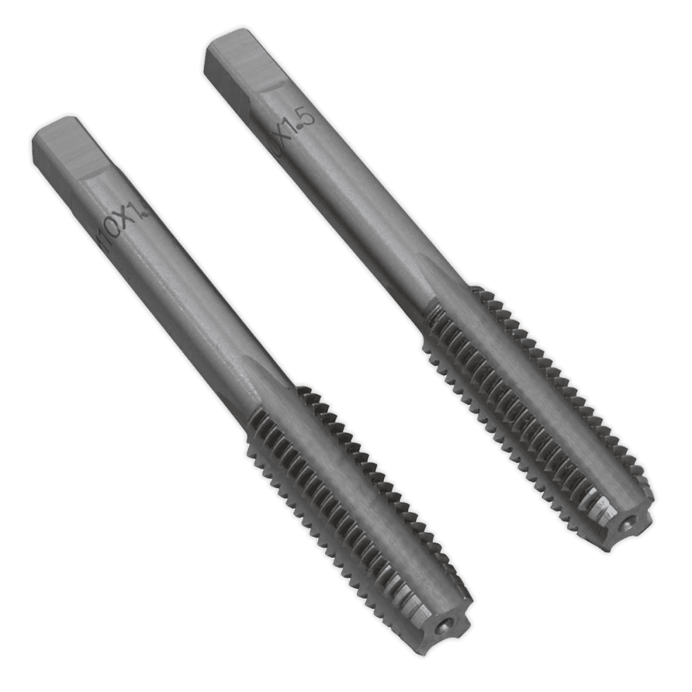 Sealey Tap Set 2pc (Taper & Plug) M10 x 1.5mm Model No- TSM10