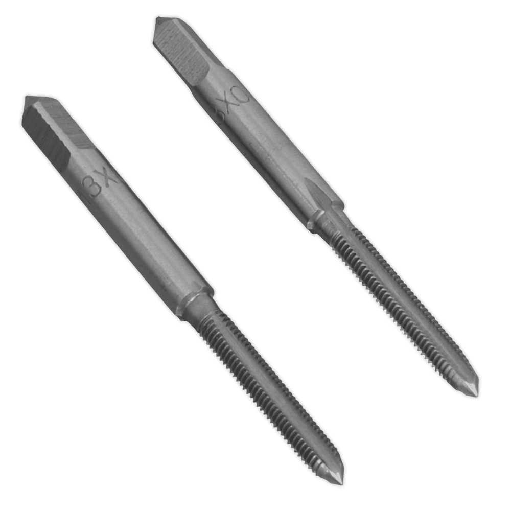 Sealey Tap Set 2pc (Taper & Plug) M3 x 0.5mm Model No- TSM3