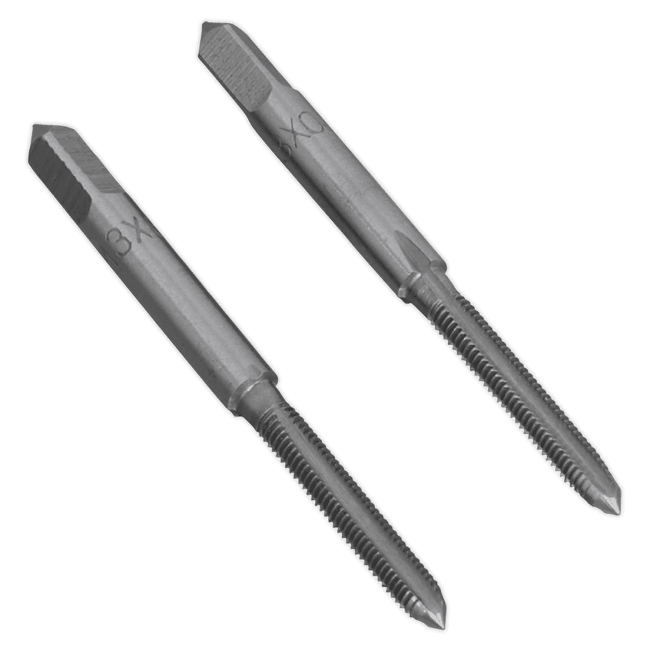 Sealey Tap Set 2pc (Taper & Plug) M3 x 0.5mm Model No- TSM3
