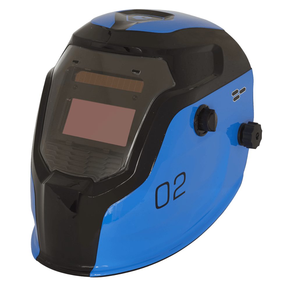 Sealey Auto Darkening Welding Helmet Shade 9-13 - Blue Model No- PWH2