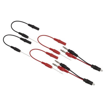 Sealey Noid Light Test Lead Set 6pc Model No- NLTS01