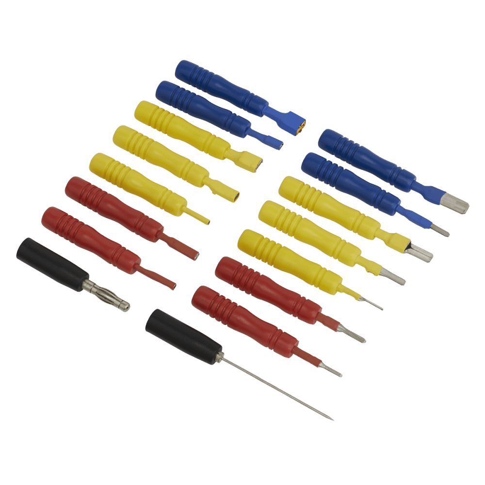 Sealey Test Lead Connector Set 16pc Model No- TLCS01