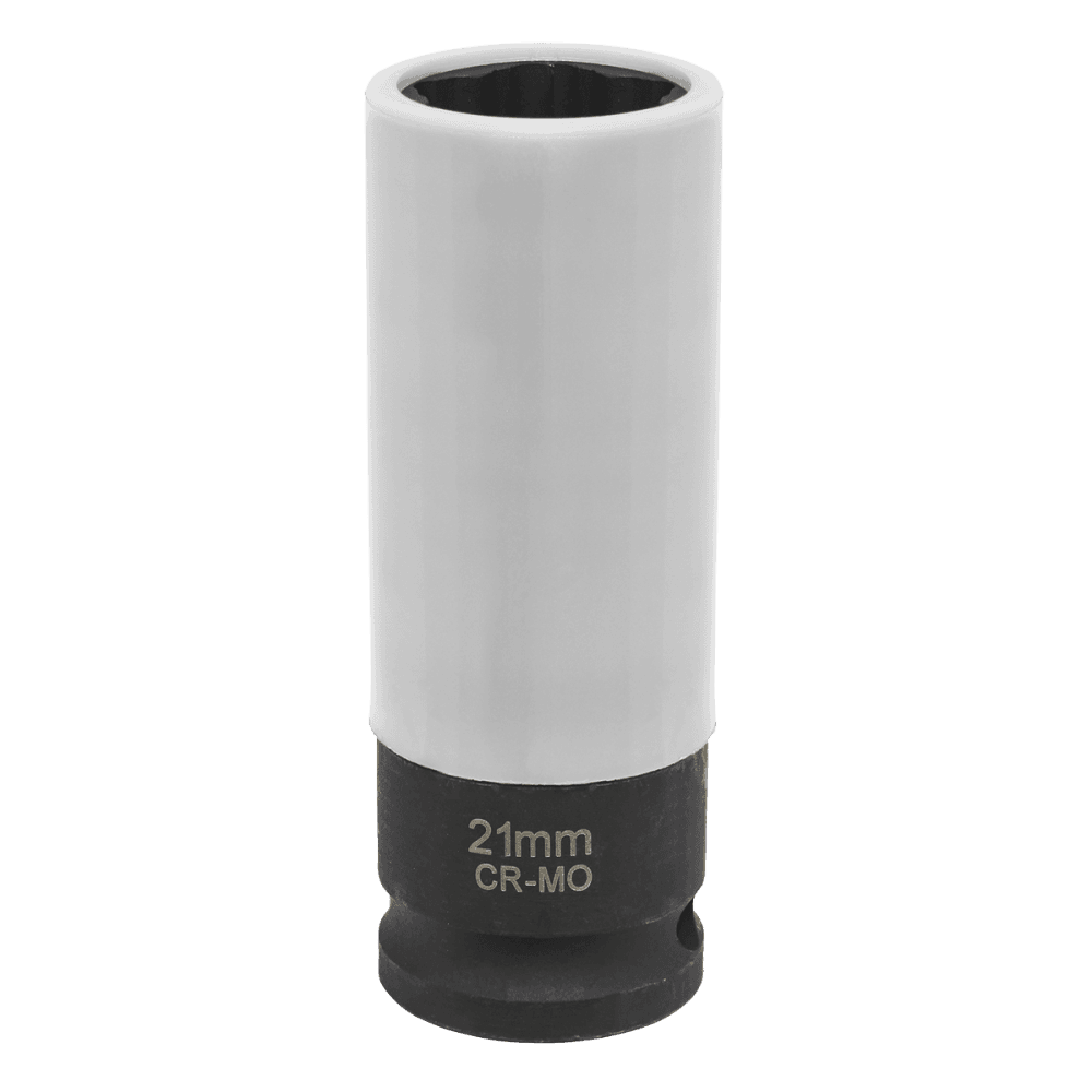 Sealey Alloy Wheel Impact Socket 1/2"Sq Drive - 21mm Star Profile for Hyundai Model No- SX0421