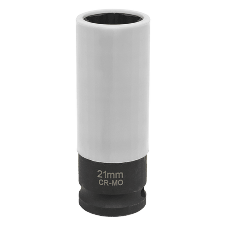 Sealey Alloy Wheel Impact Socket 1/2"Sq Drive - 21mm Star Profile for Hyundai Model No- SX0421