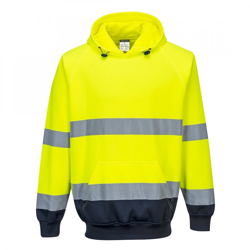Hi-Vis Two-Tone Hooded Sweater - Style PW- B316