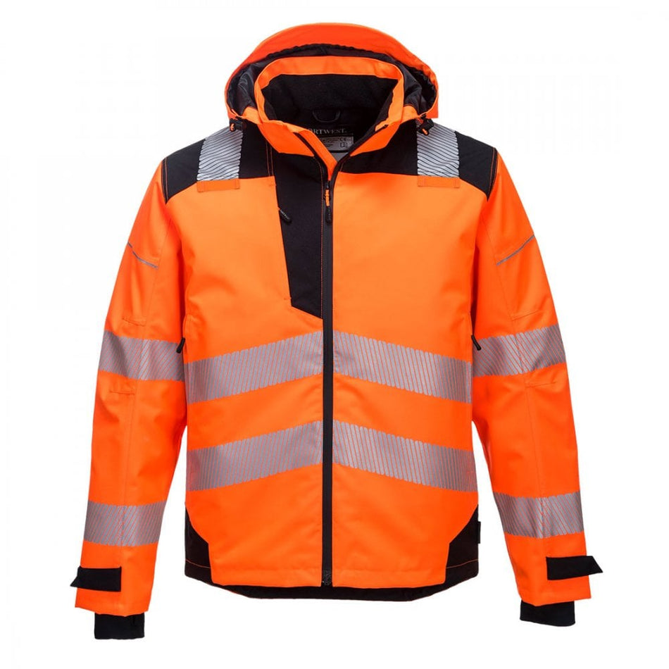 Portwest PW3 Hi-Vis Extreme Rain Jacket PW360