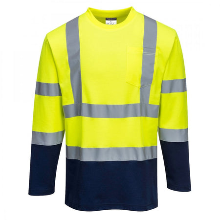 Hi-Vis Two-Tone T-Shirt L/S - Style PW- S280