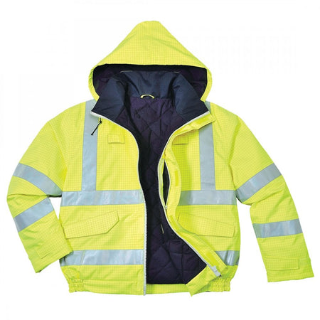 Bizflame Hi-Vis Bomber Jacket - Style PW- S773