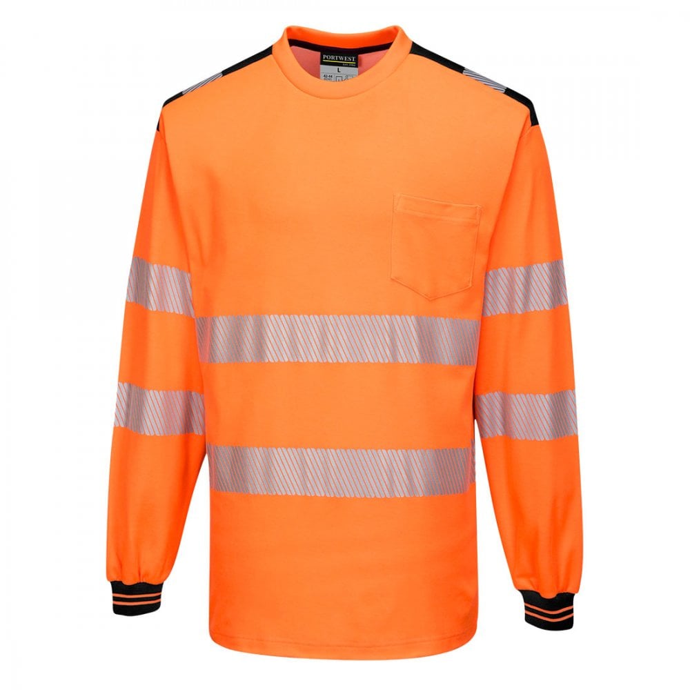 PW3 Hi-Vis T-Shirt L/S - Style PW- T185