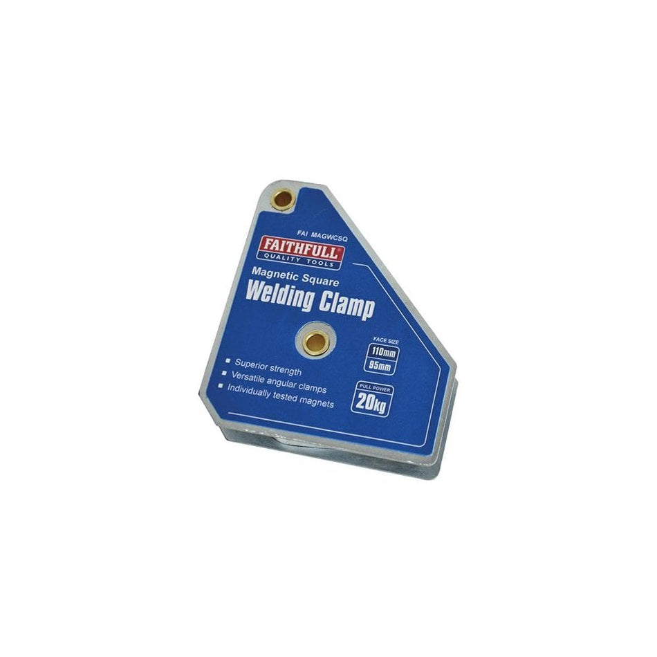 Faithfull Welding Magnet Square 100 x 95mm -No. AMC -4971