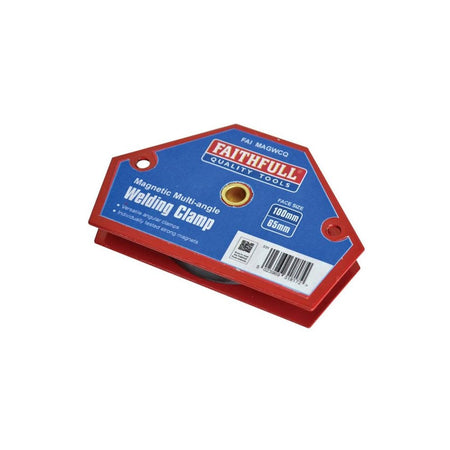 Faithfull Welding Magnet Quick Clamp 100 x 65mm -No. AMC - 1187