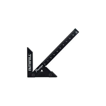 Faithfull Prestige Centre Finder Gauge Black Aluminium 100mm -No. 75R100