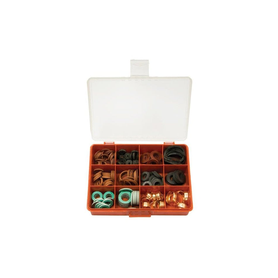 Arctic Hayes Plumber's Essential Washer Kit, 210 Piece -No. FRWKIT
