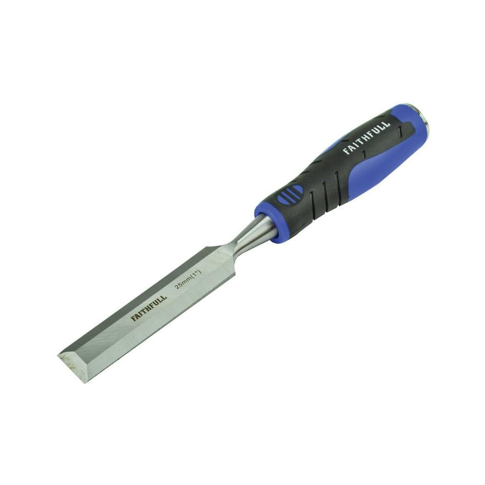 Faithfull Soft Grip Bevel Edge Chisel 25mm (1in) -No.