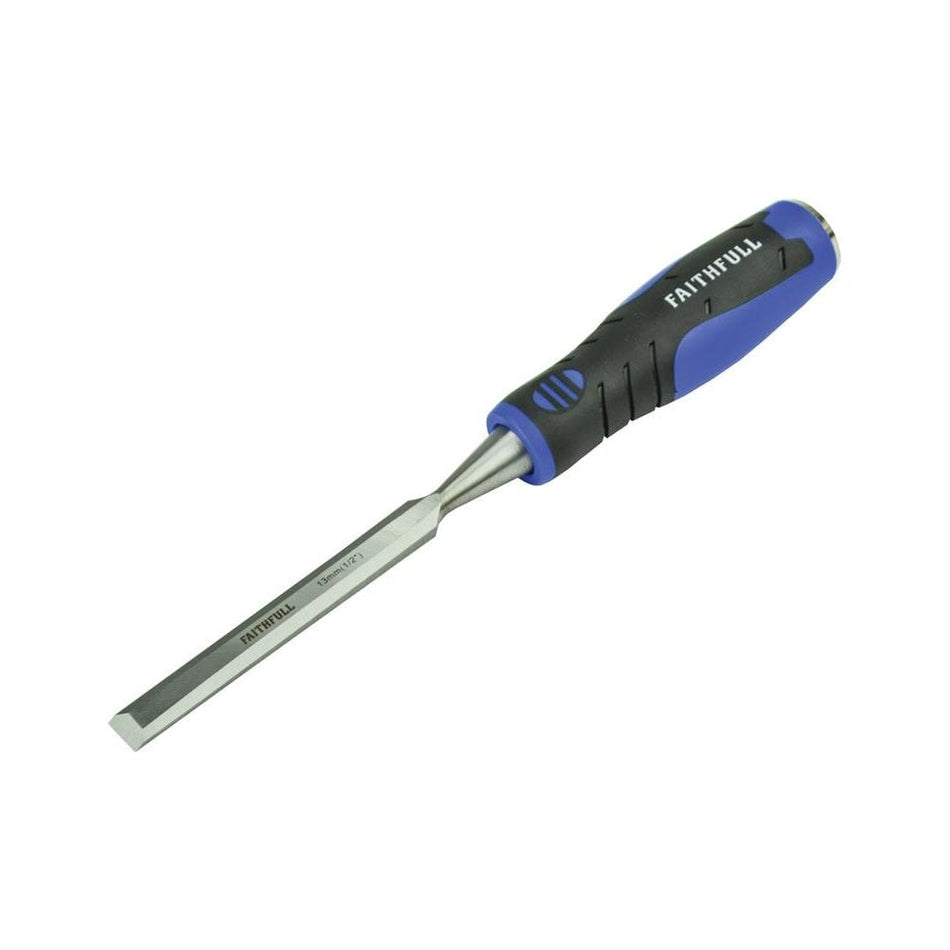 Faithfull Soft Grip Bevel Edge Chisel 12.7mm (1/2in) -No.