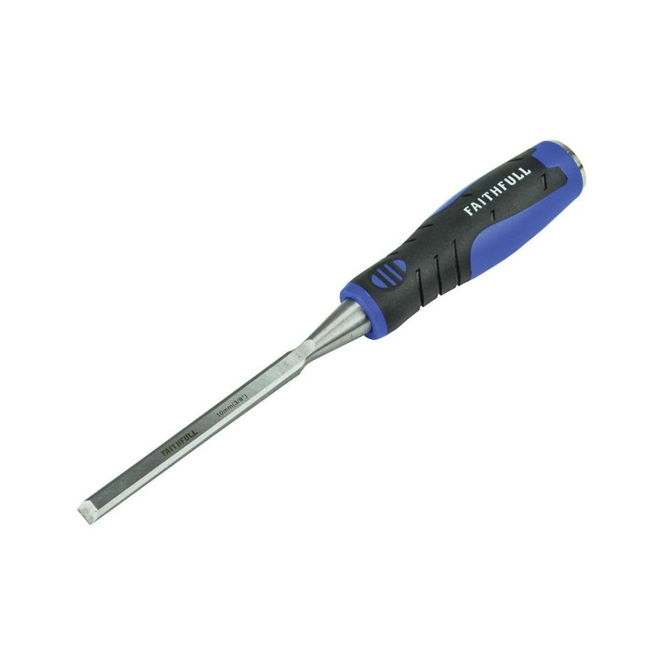 Faithfull Soft Grip Bevel Edge Chisel 10mm (3/8in) -No.