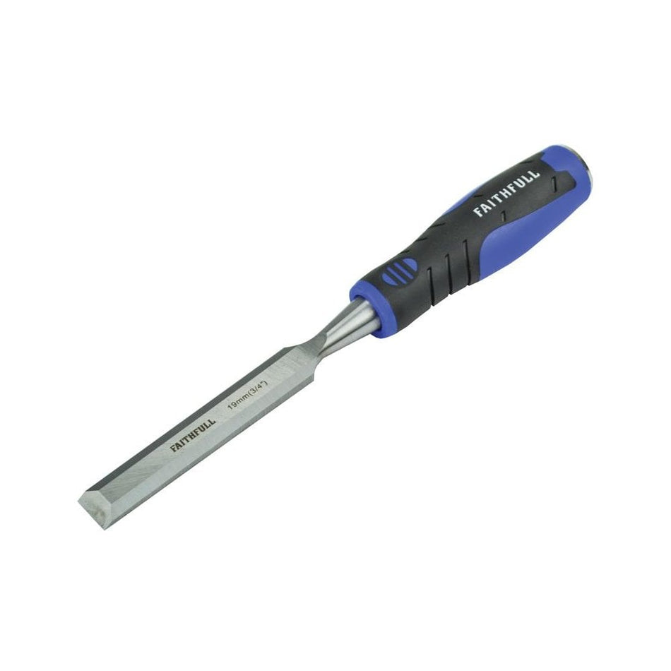 Faithfull Soft Grip Bevel Edge Chisel 19mm (3/4in) -No.