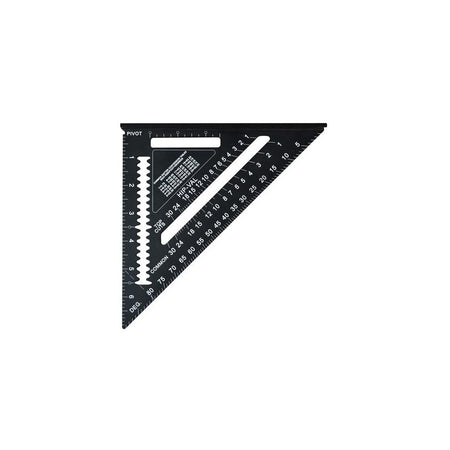Faithfull Presitge Quick Square Black Aluminium 178mm (7in) -No. 744210