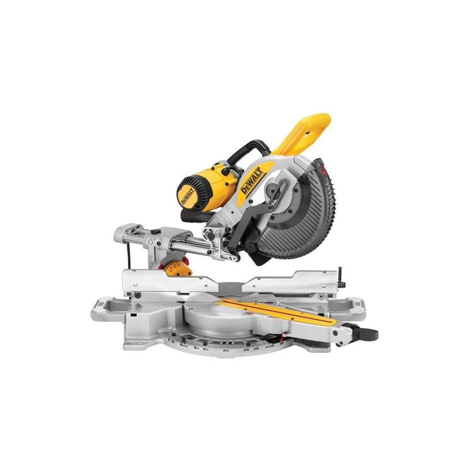 DEWALT DWS727 XPS Double Bevel Slide Mitre Saw 250mm 1675W 240V -No. DWS727-GB