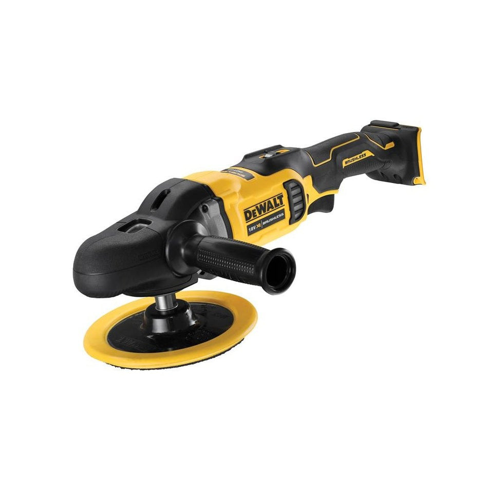 DEWALT DCM849N XR Brushless Rotary Polisher 180mm 18V Bare Unit -No. DCM849N-XJ