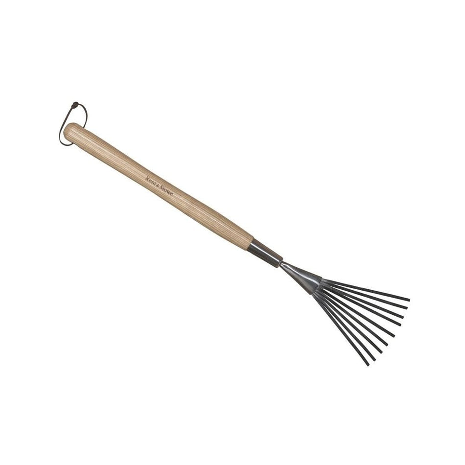Kent & Stowe Stainless Steel Hand Border Rake, FSCÂ¸ -No. 70100187